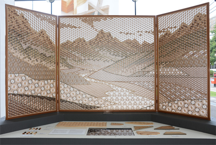 조코 병풍(Kumiko Folding Screen)