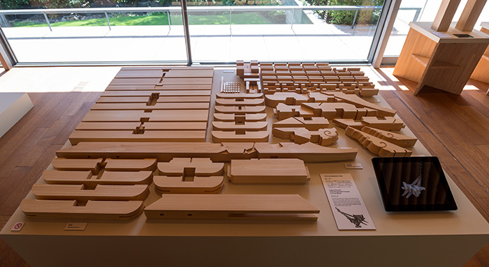 엔카쿠지 사리덴 조물 원치수 모형(Engakuji-Temple Shariden Interlocking Bracket Complex Full Scale Model)