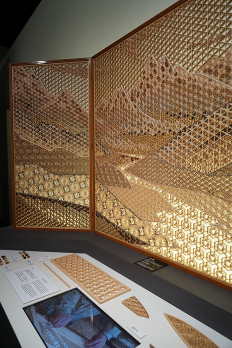 조코 병풍(Kumiko Folding Screen)